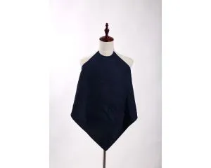 Μπλε Pu αδιάβροχη ποδιά με κουμπί
